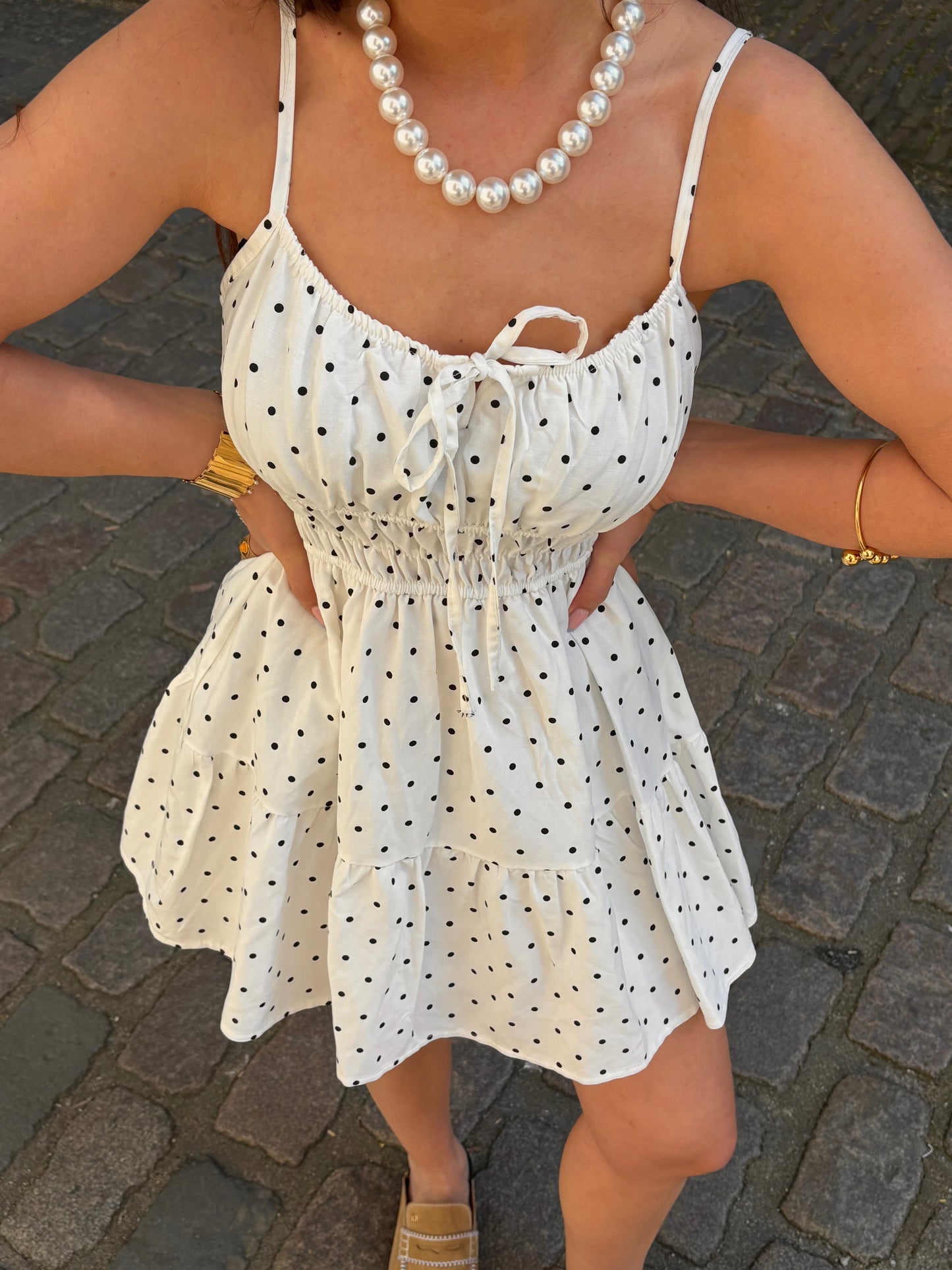 POLKADOT MINI DRESS