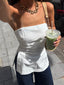 STRAPLESS TOP