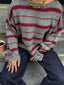 AUTUMN KNIT GREY/RED