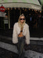 VALERIE-CROPPED FUR JACKET