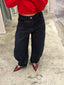RED FLAG DENIM JEANS