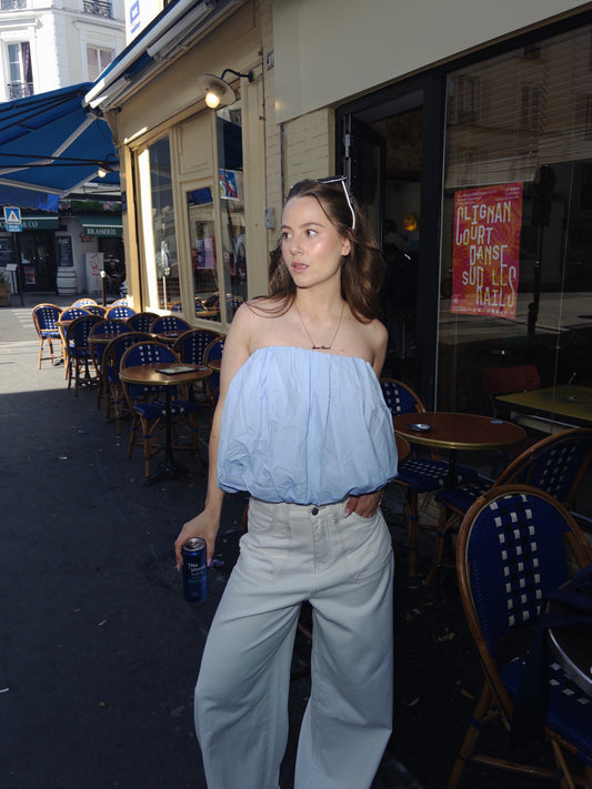 BALLOON TOP BLUE