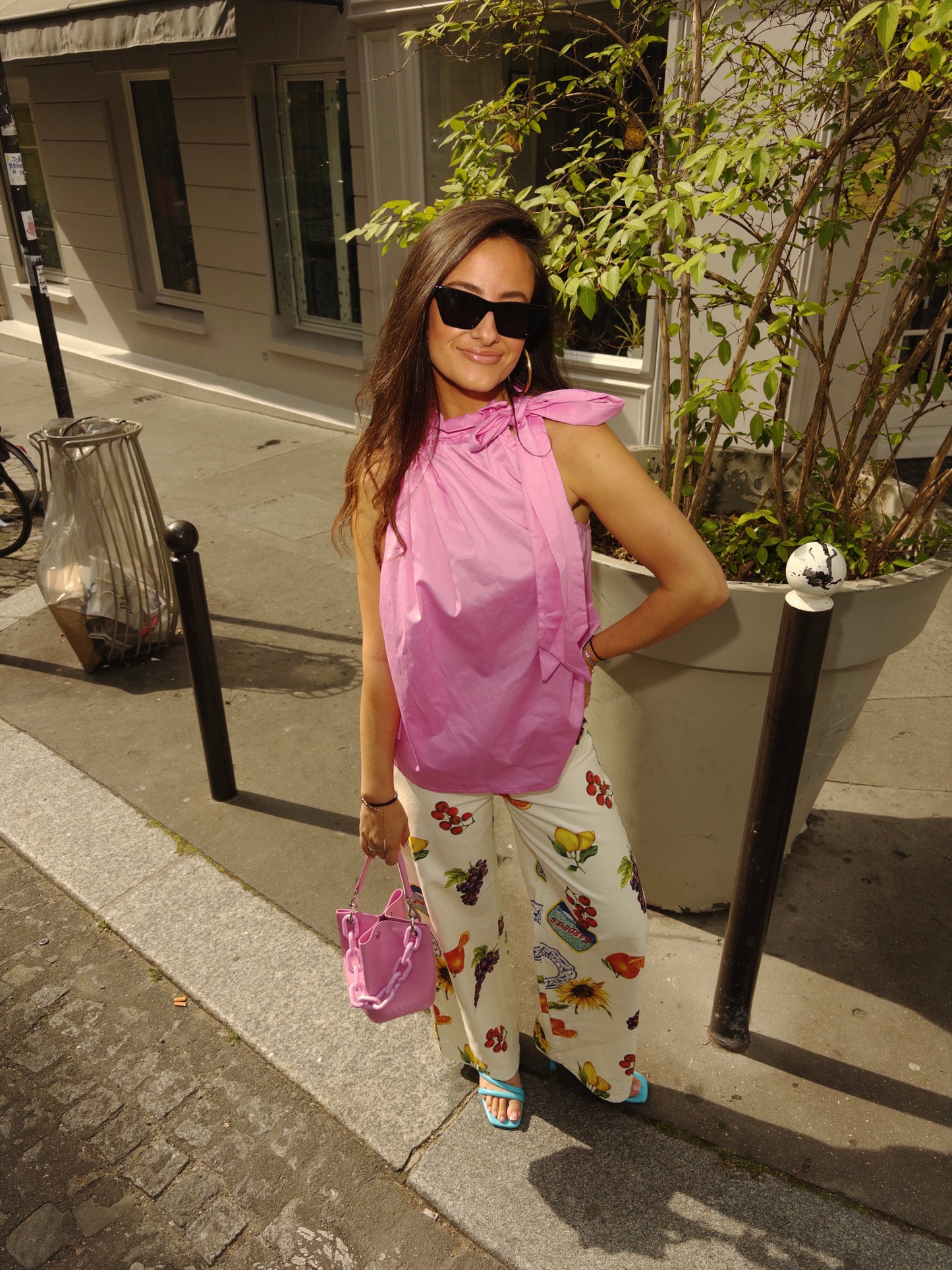 HOT PINK SUMMER TOP