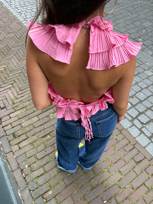 CRY NO MORE TOP PINK