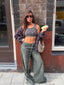 BUTTON JEANS GREY