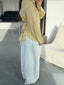 PRE-ORDER CHECKED BLOUSE WITH RIBBON YELLOW