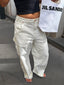 WHITE POCKET JEANS