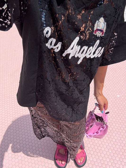 SORRY NOT SORRY SKIRT BLACK