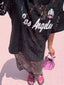 SORRY NOT SORRY SKIRT BLACK