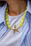 YELLOW STAR NECKLACE