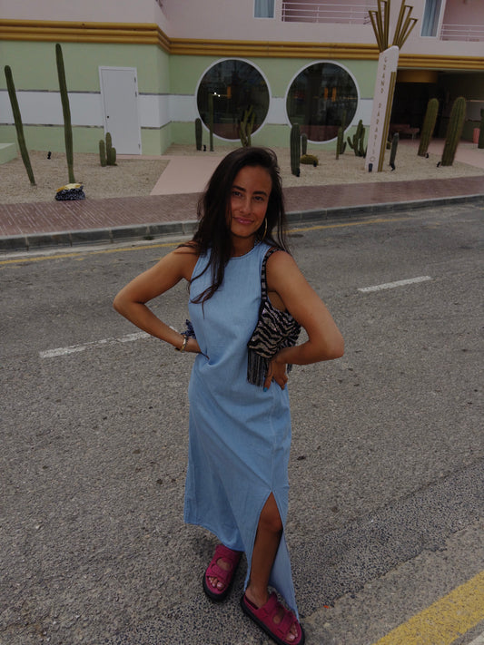BEACHHOUSE DRESS DENIM