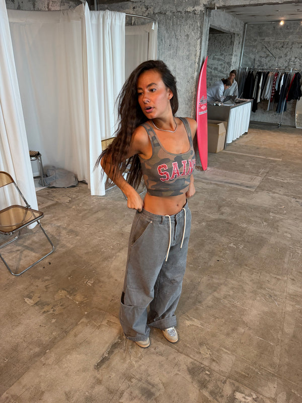 PRE-ORDER SAINT CROPPED TOP