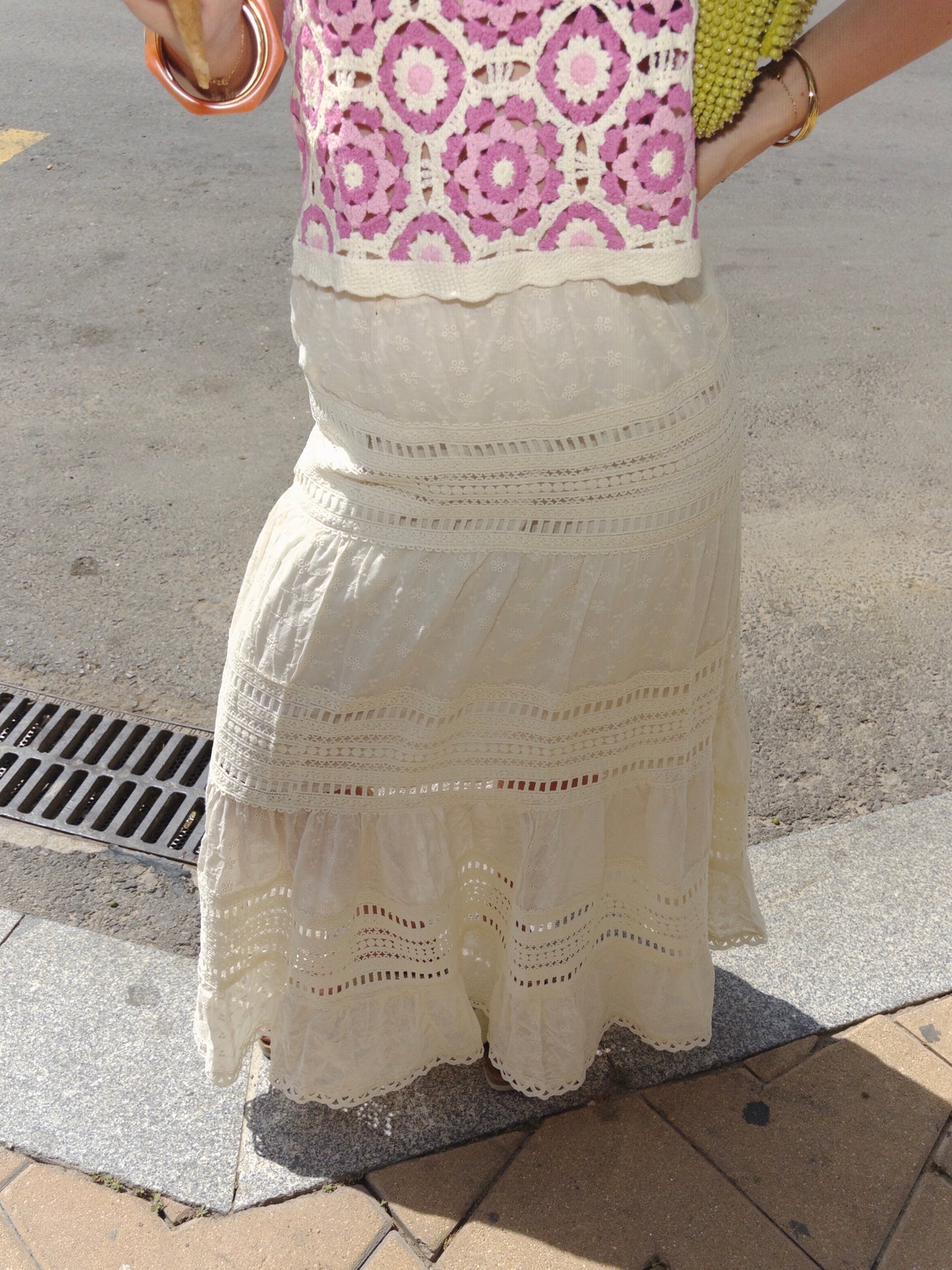 COTTON BEACH SKIRT