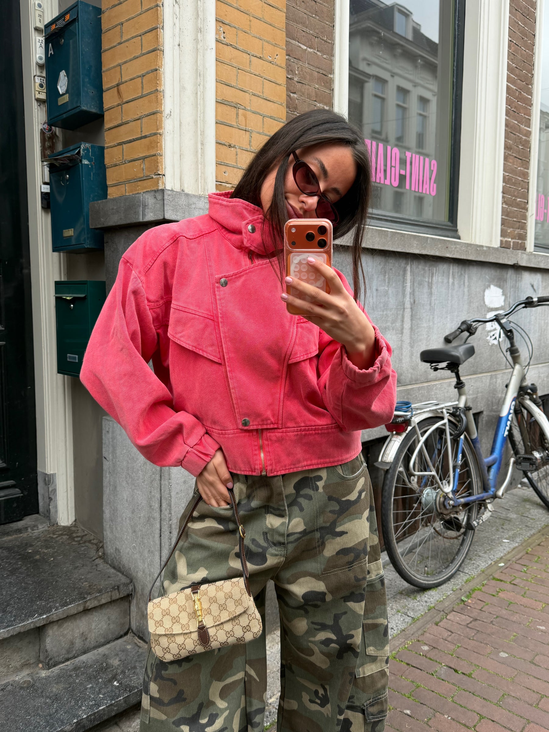 RED JACKET LOOK