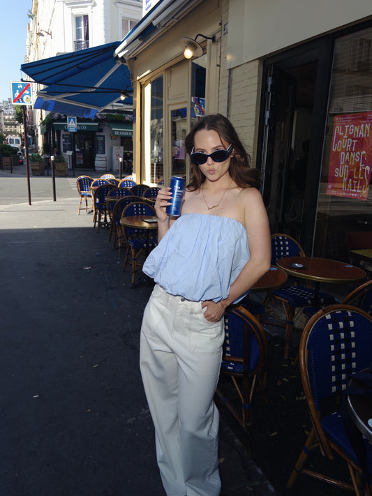 BALLOON TOP BLUE