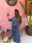PRE-ORDER FADED BLUE ZIP CARDIGAN