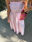 CRUSH O’CLOCK DRESS PINK